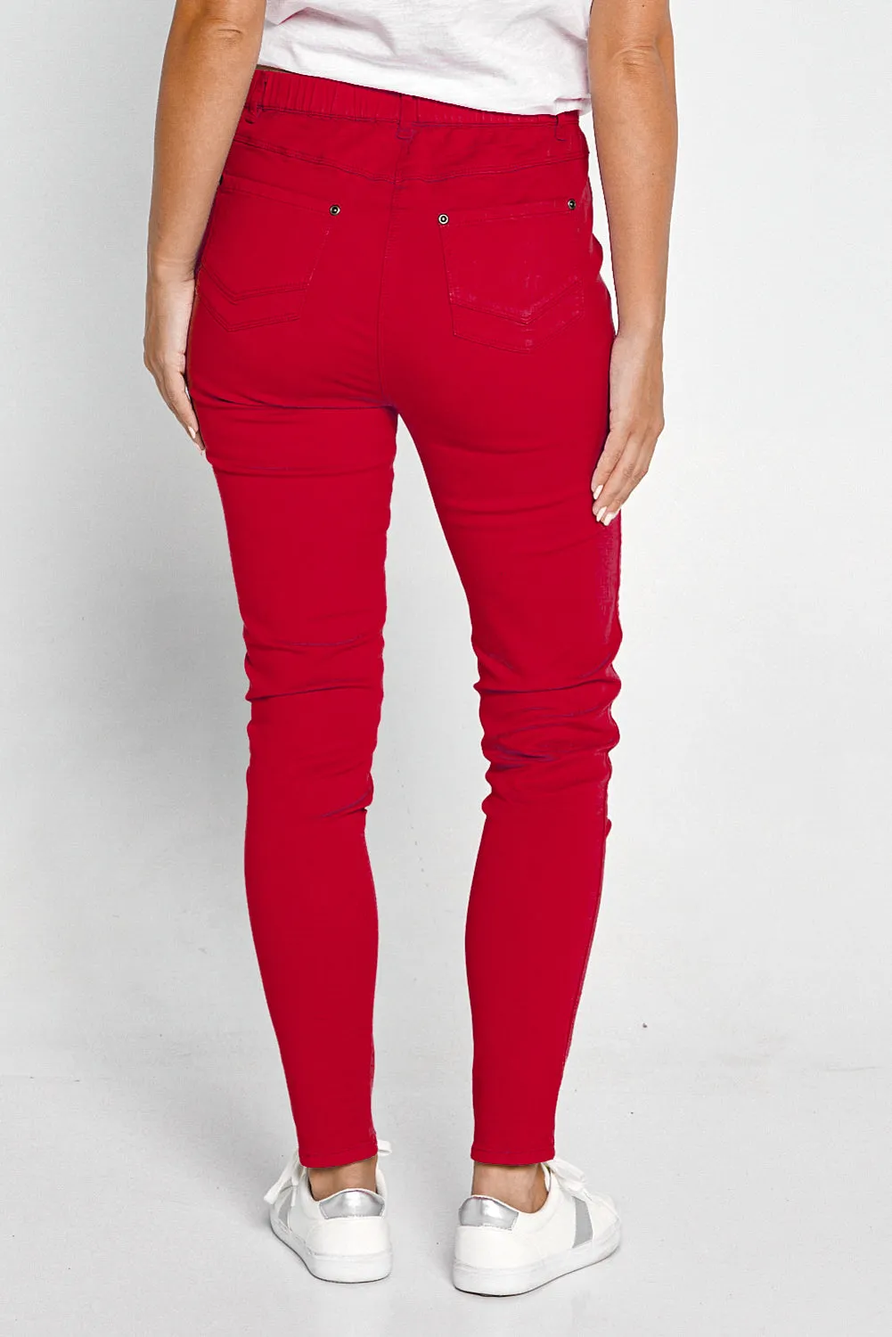 Denver Jeggings - Red