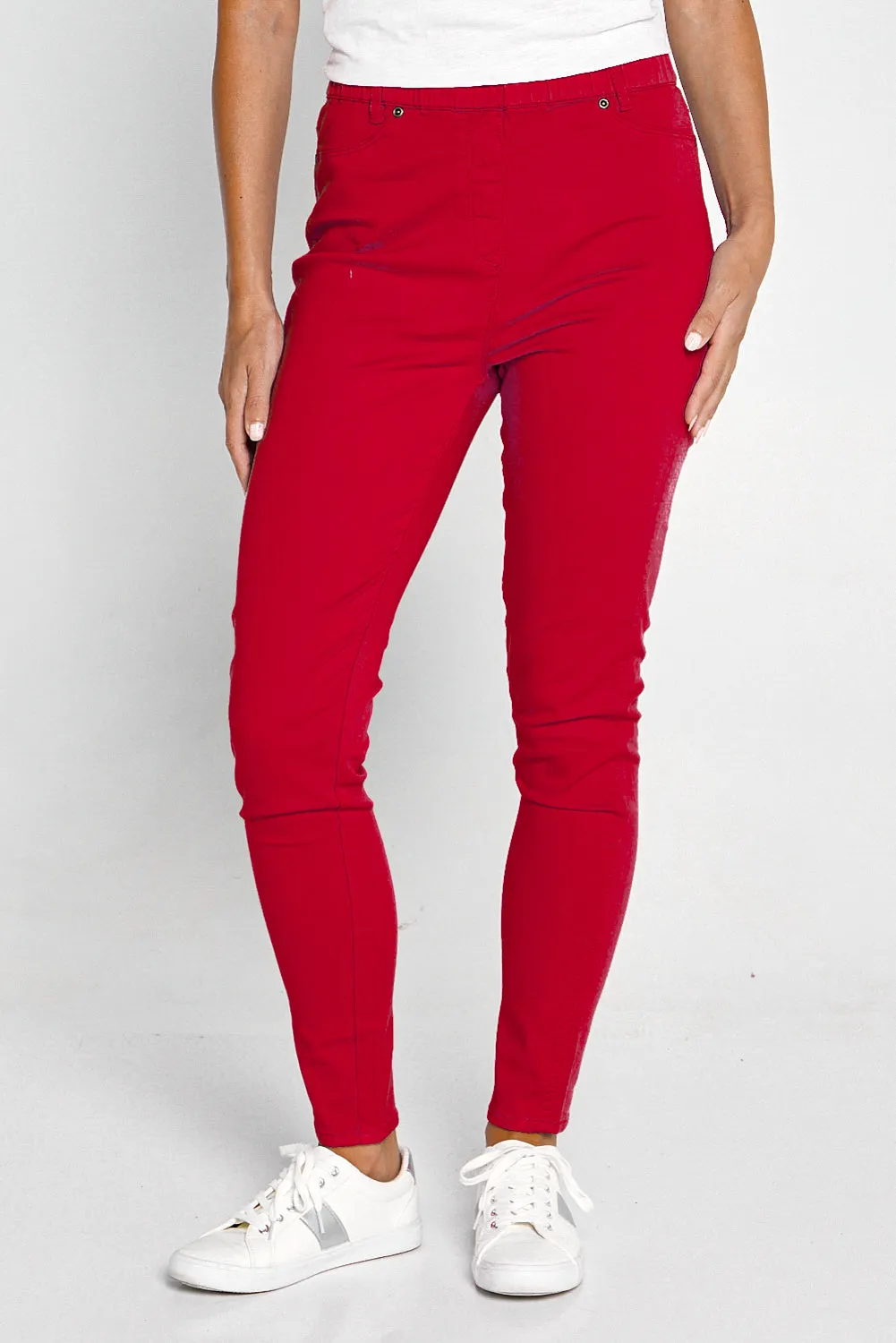 Denver Jeggings - Red