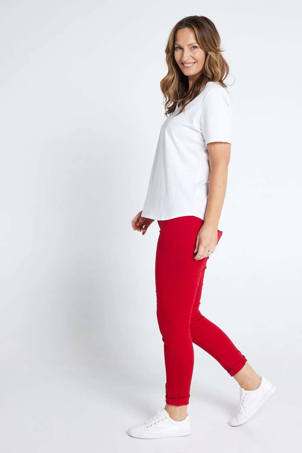 Denver Jeggings - Red