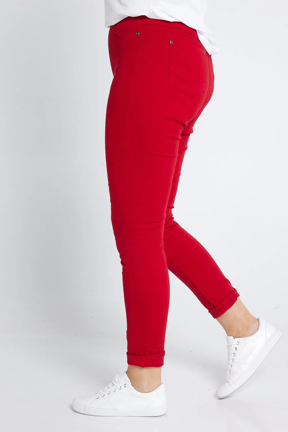 Denver Jeggings - Red