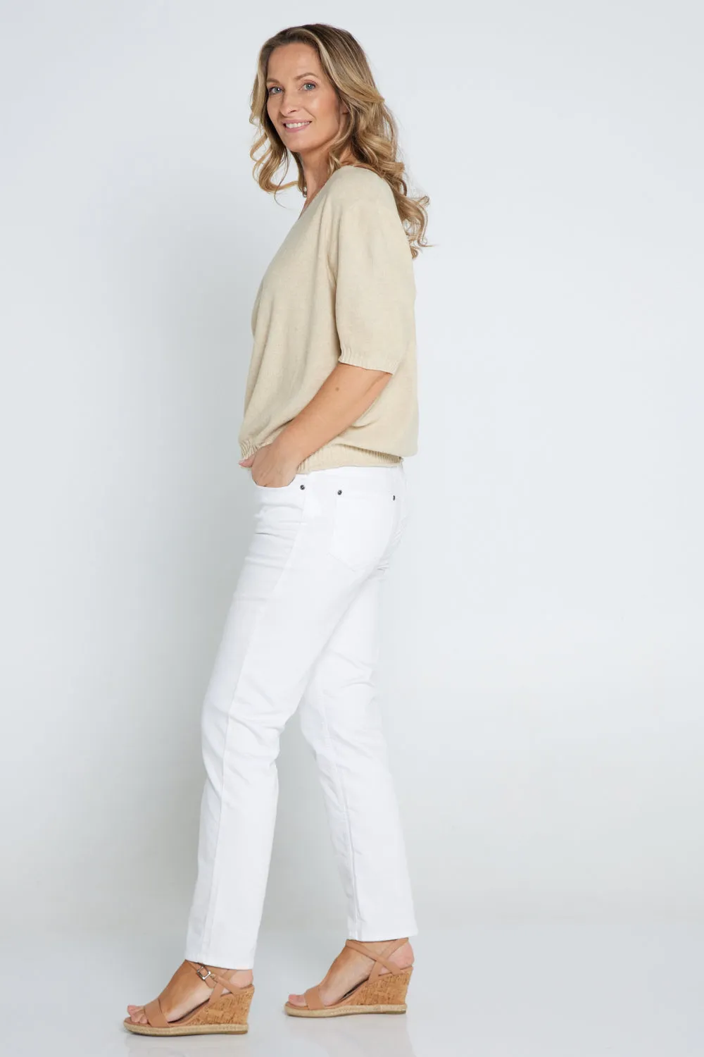 Denver Jeggings - White