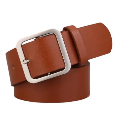 Diana Square Pin Buckle Belt