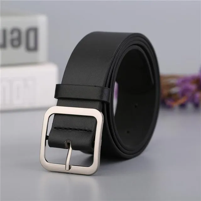 Diana Square Pin Buckle Belt