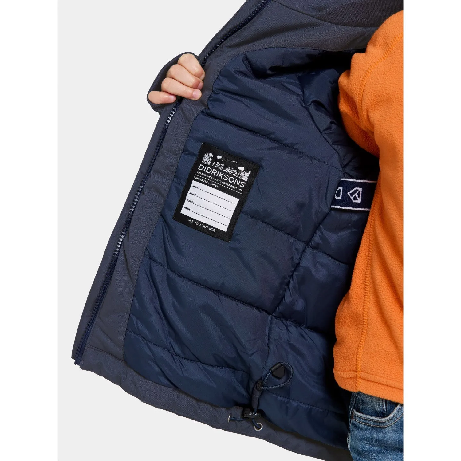 Didriksons Navy Bjärven Kids Parka 3