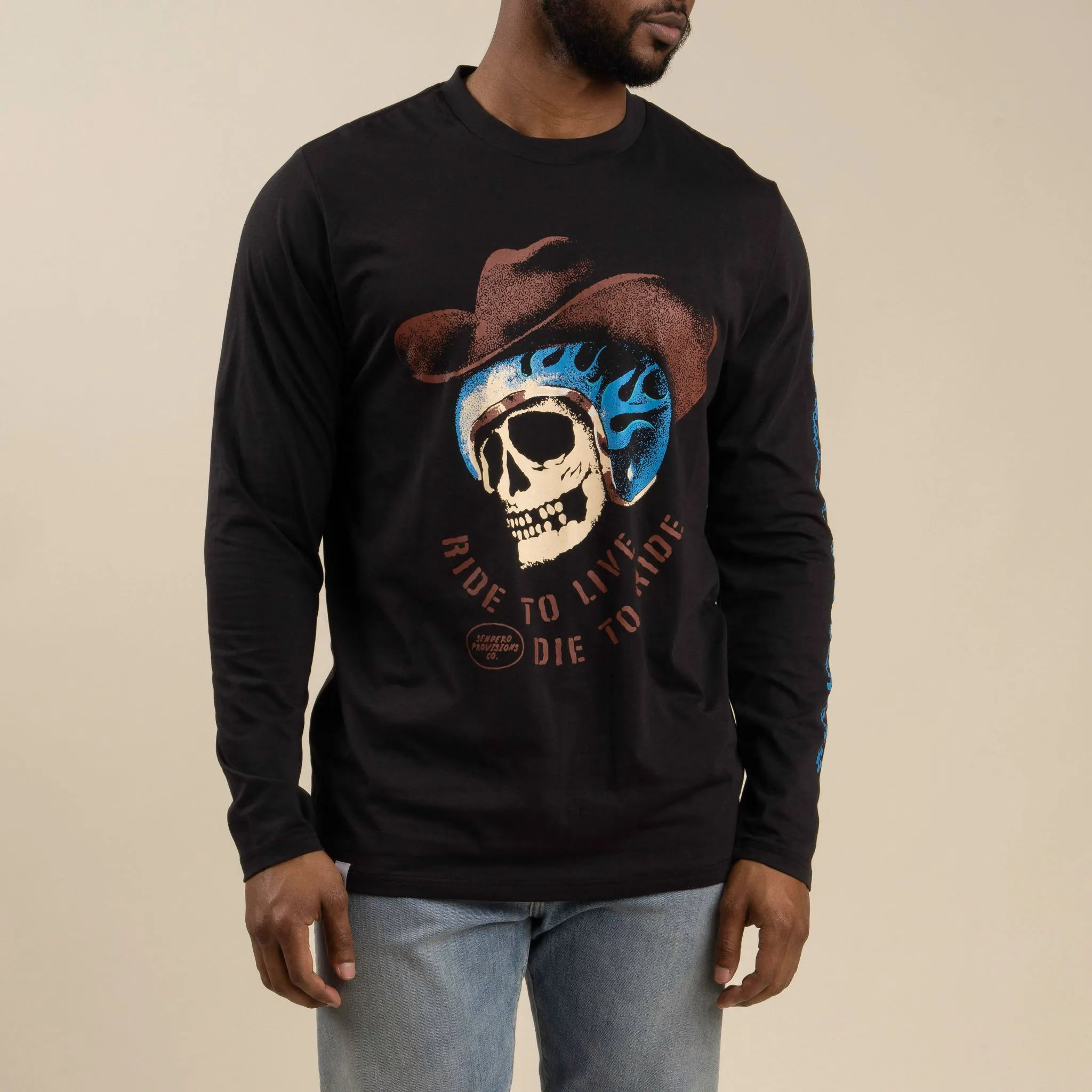 Die to Ride Long Sleeve T-Shirt