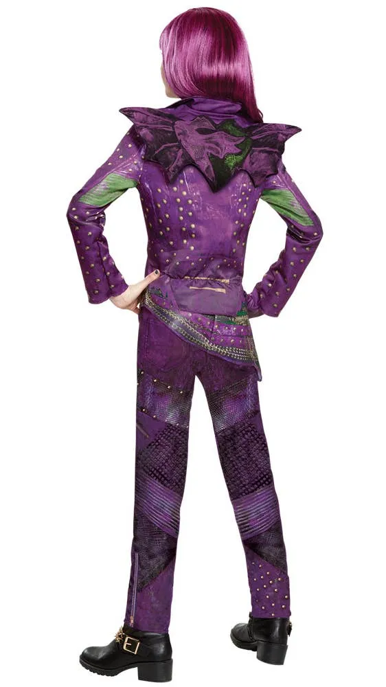 Disney Descendants 2 Girls Deluxe Mal Book Week Costume