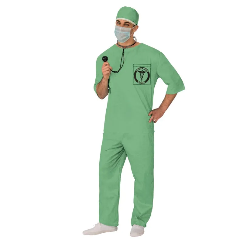 Doctor Scrubs Costume - Adult