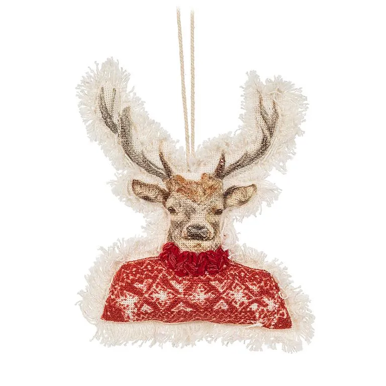 Dressed Stag Ornament