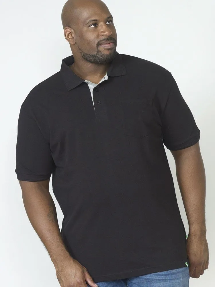 Duke Clothing Grant D555 Fully Combed Pique Polo Shirt With Pocket