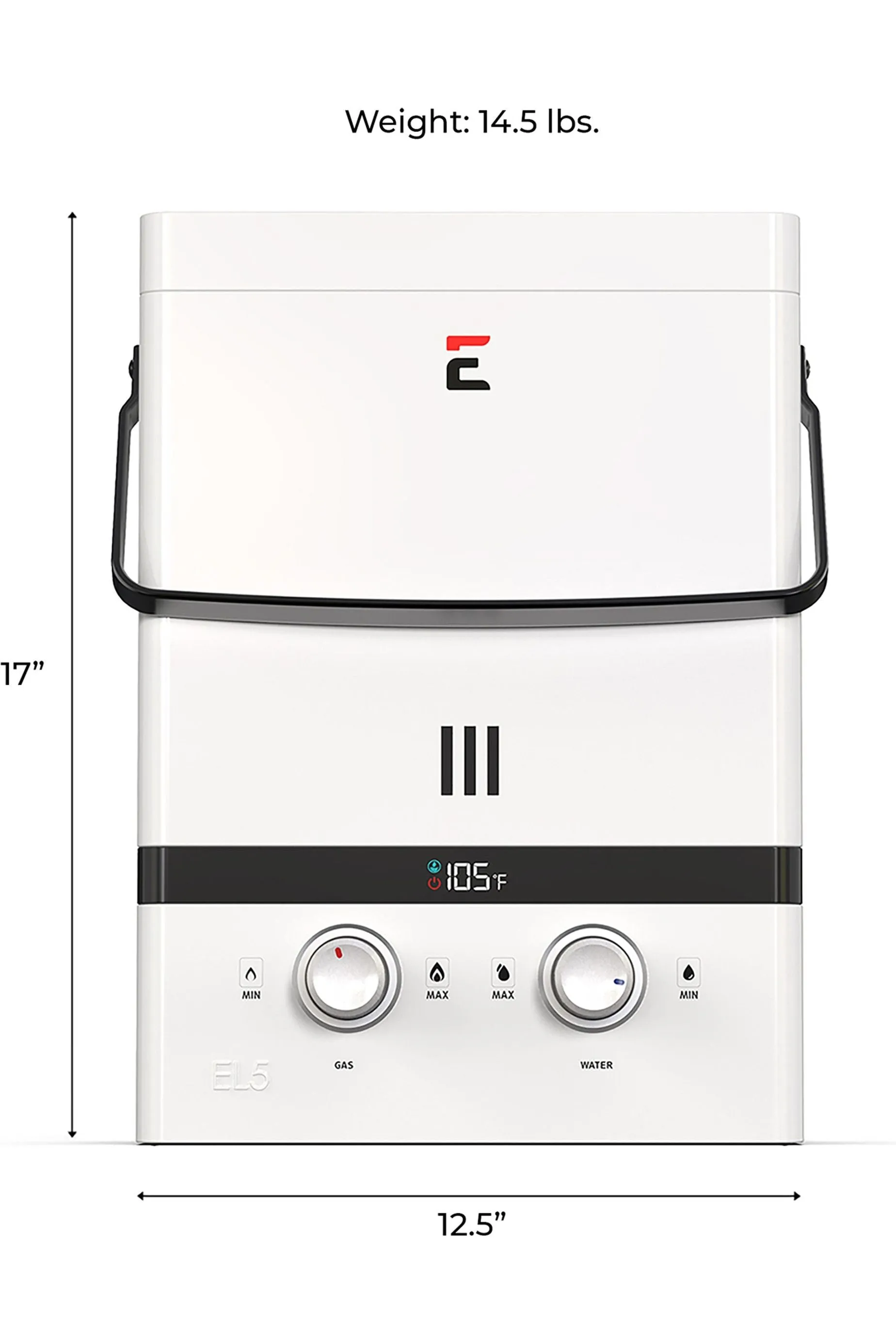 Eccotemp Luxé EL5 Portable Outdoor Tankless Water Heater