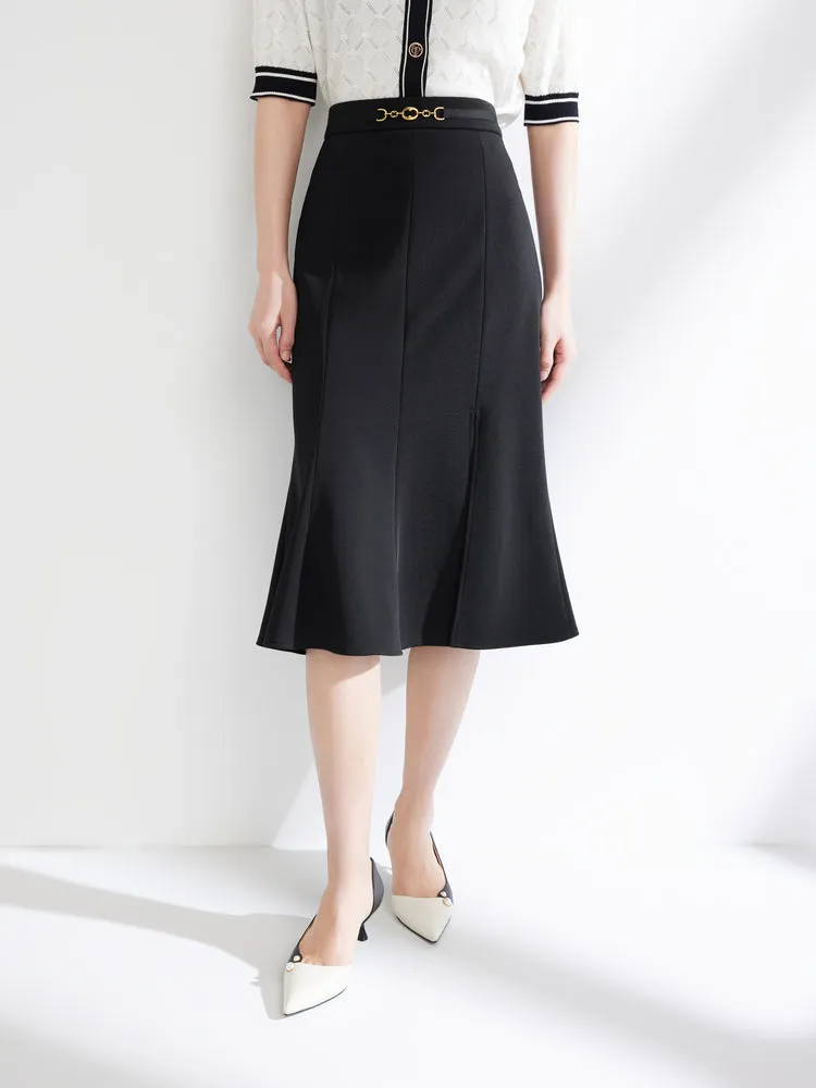 EP YAYIING triacetic acid Midi Skirt