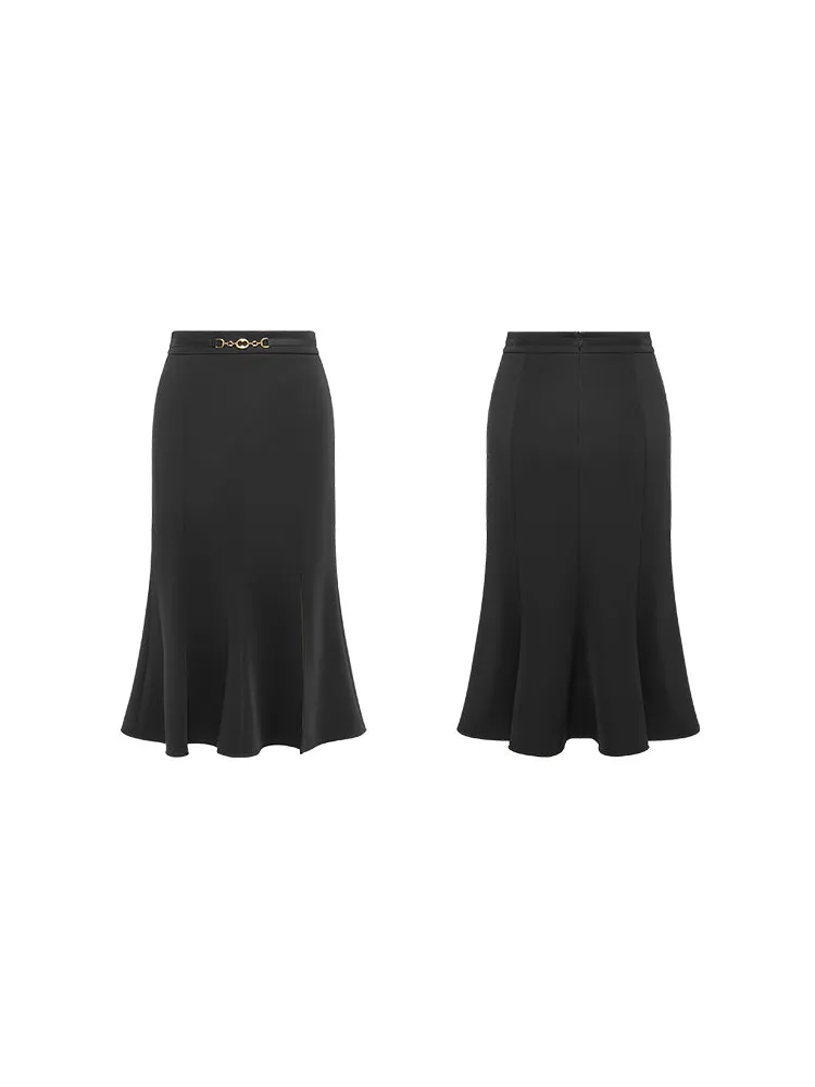 EP YAYIING triacetic acid Midi Skirt