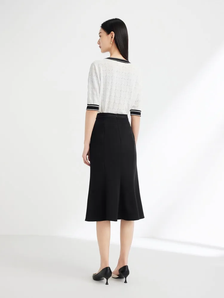 EP YAYIING triacetic acid Midi Skirt