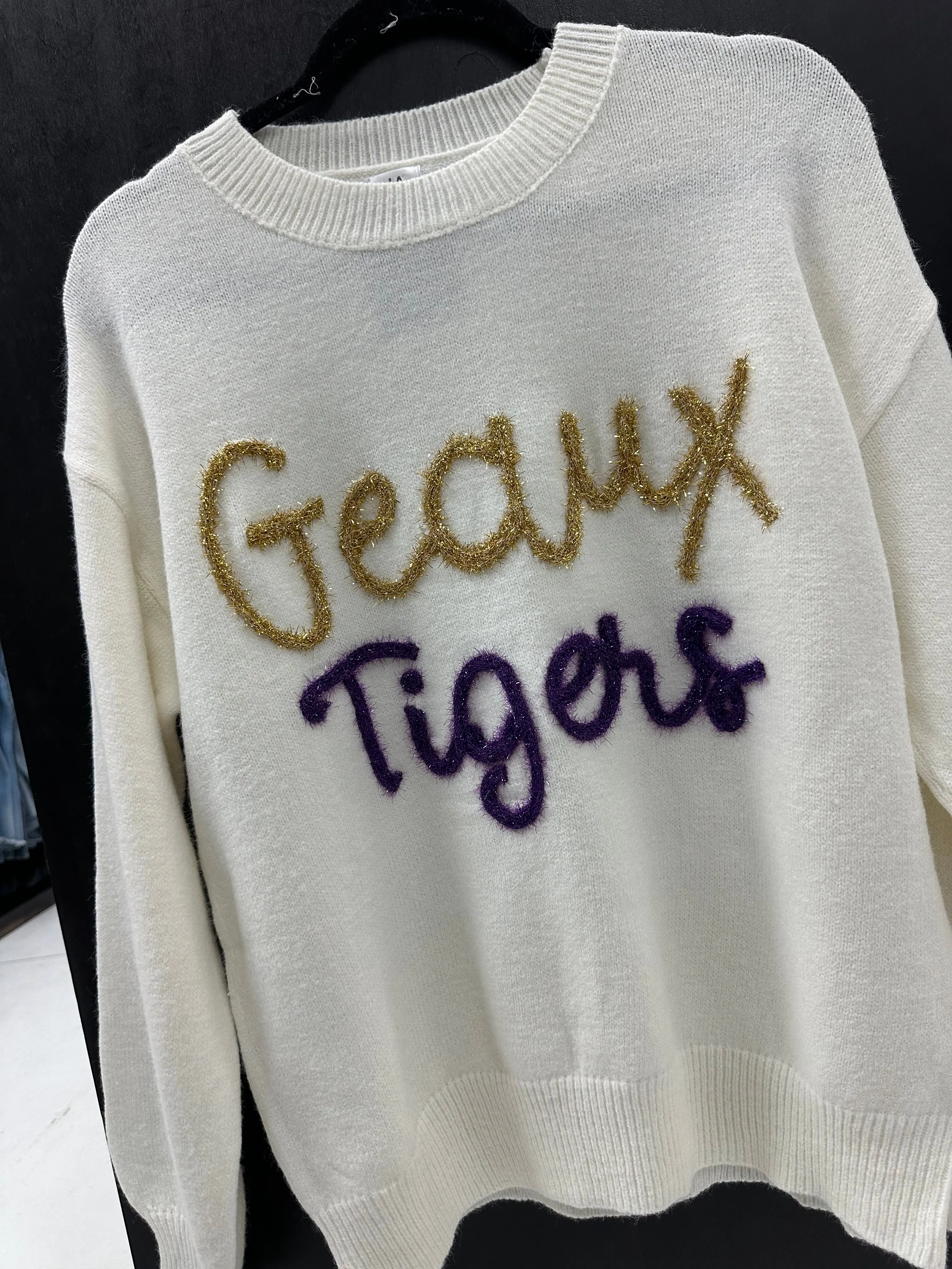 Exclusive Game day Geaux Tigers Sweater