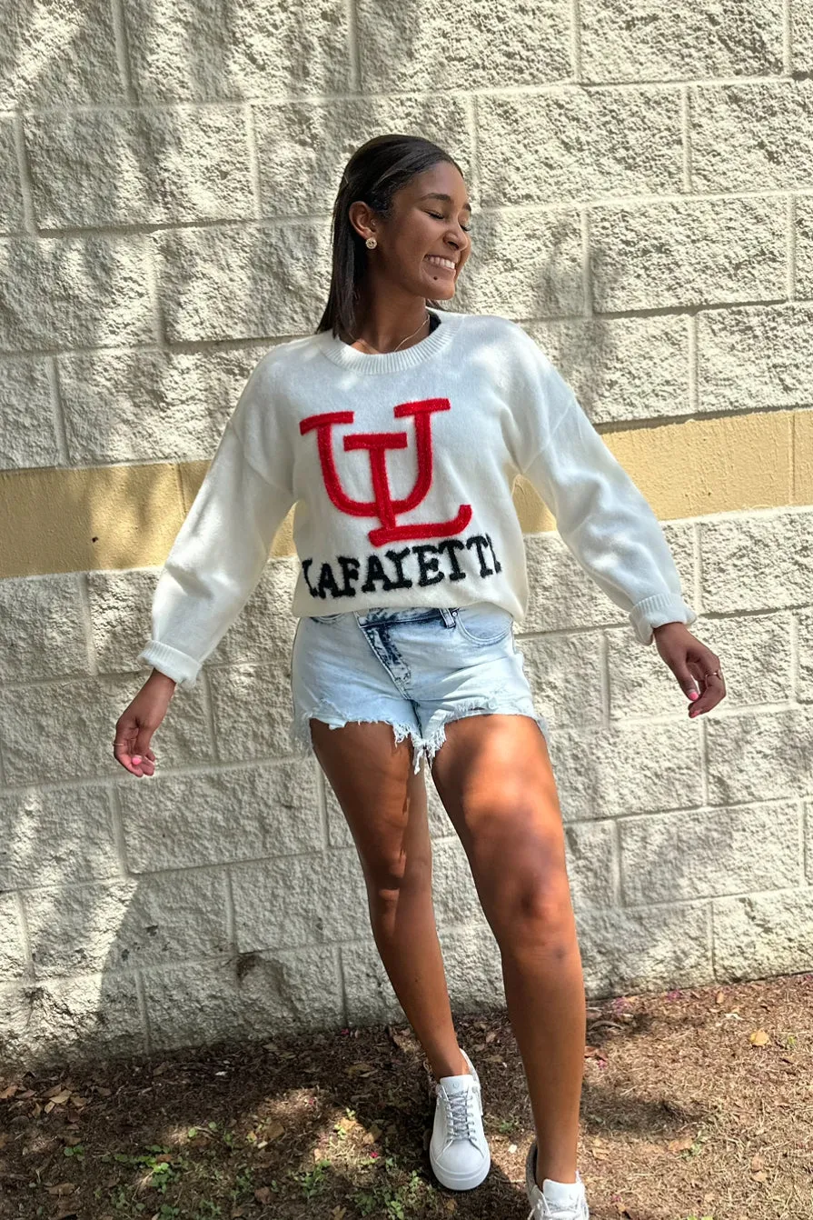 Exclusive Game day UL Lafayette Sweater