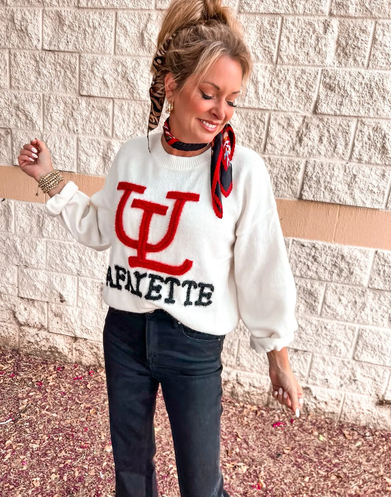 Exclusive Game day UL Lafayette Sweater