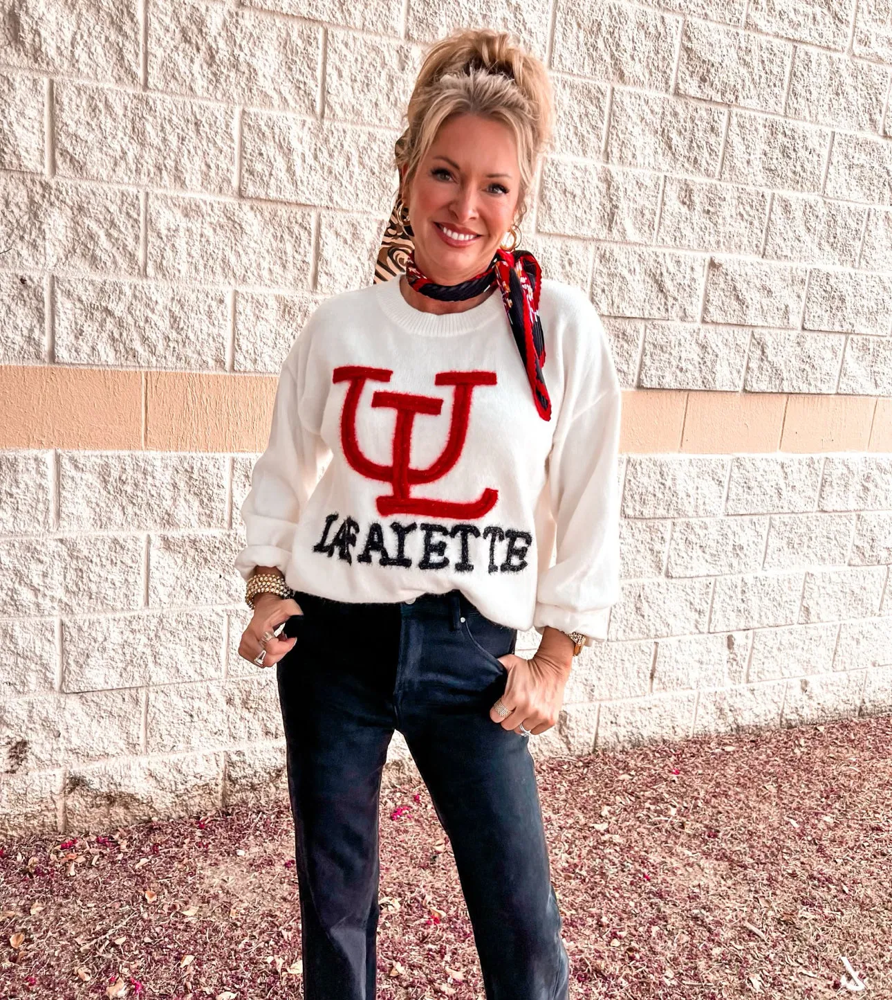 Exclusive Game day UL Lafayette Sweater