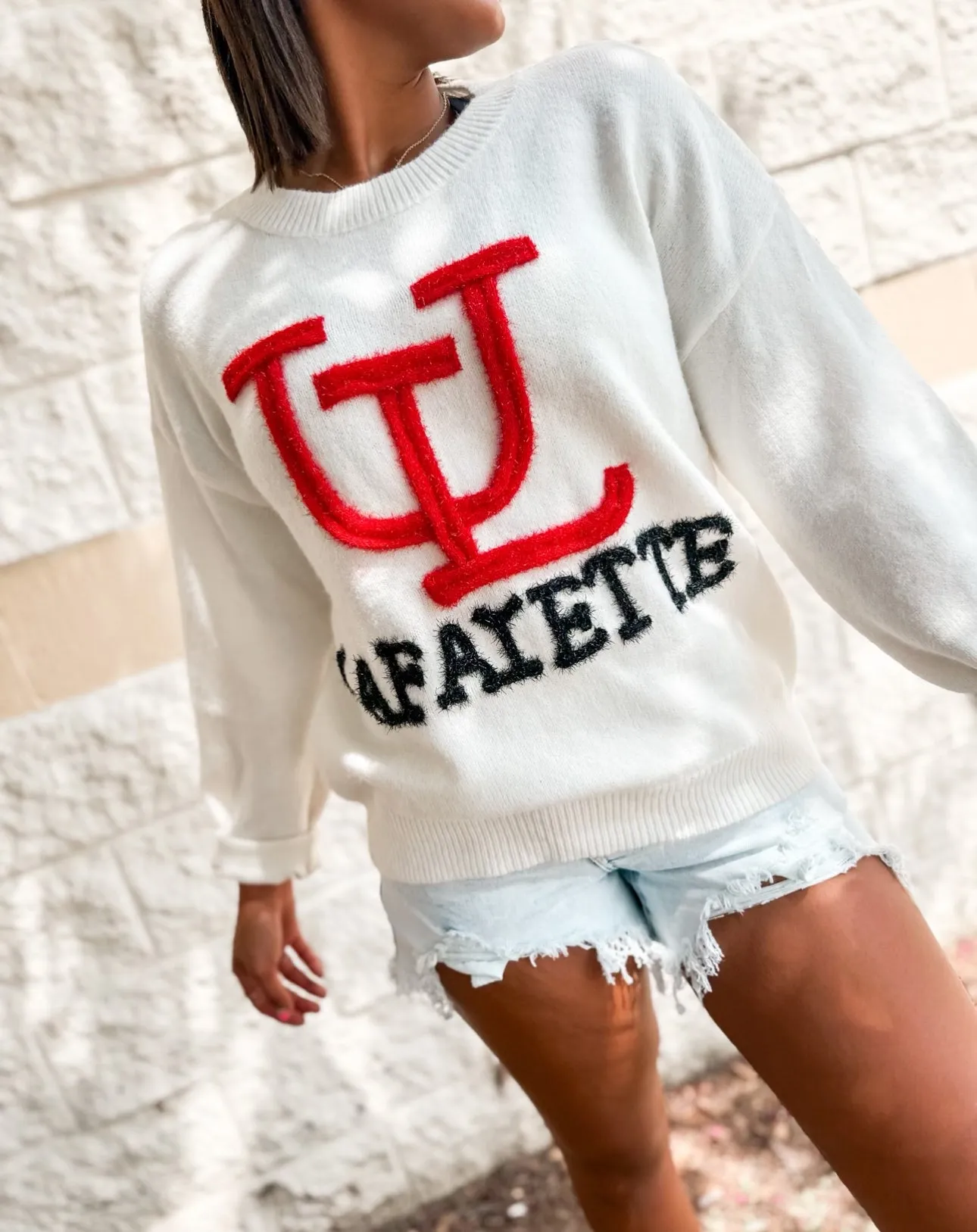 Exclusive Game day UL Lafayette Sweater