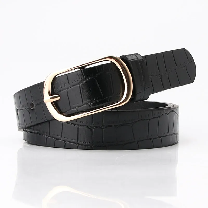 Fashionable All-Match Pin Buckle Pant Belt Women's Overcoat Dress Sweater Decoration Belt