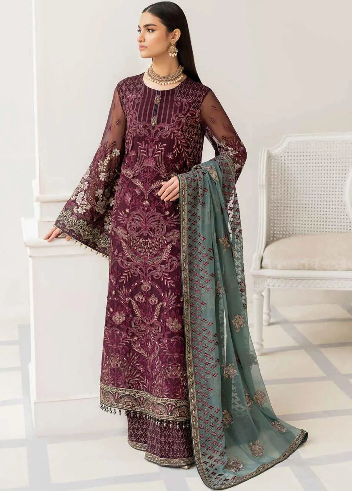 Flossie - Chiffon Executive Collection 2023 Vol-6 - Marvelous Magenta