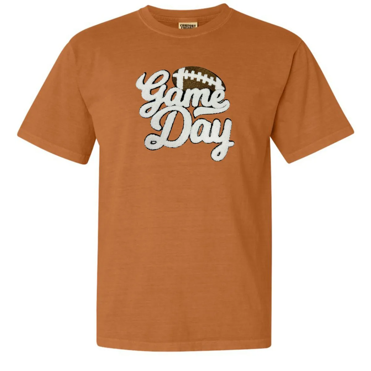 Football 'Game Day' Letter Patch T-Shirt