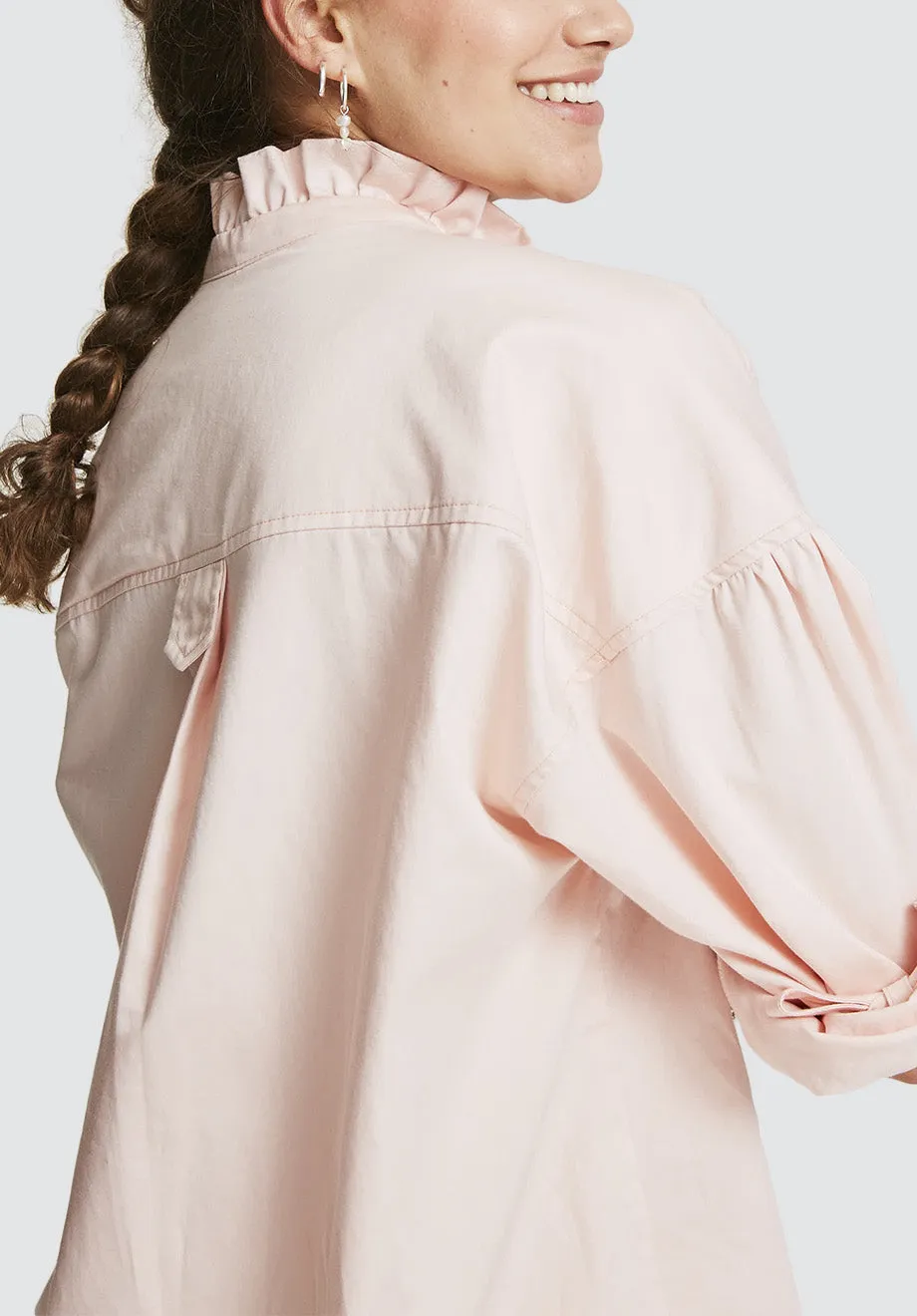 Frill Blouse | Blush