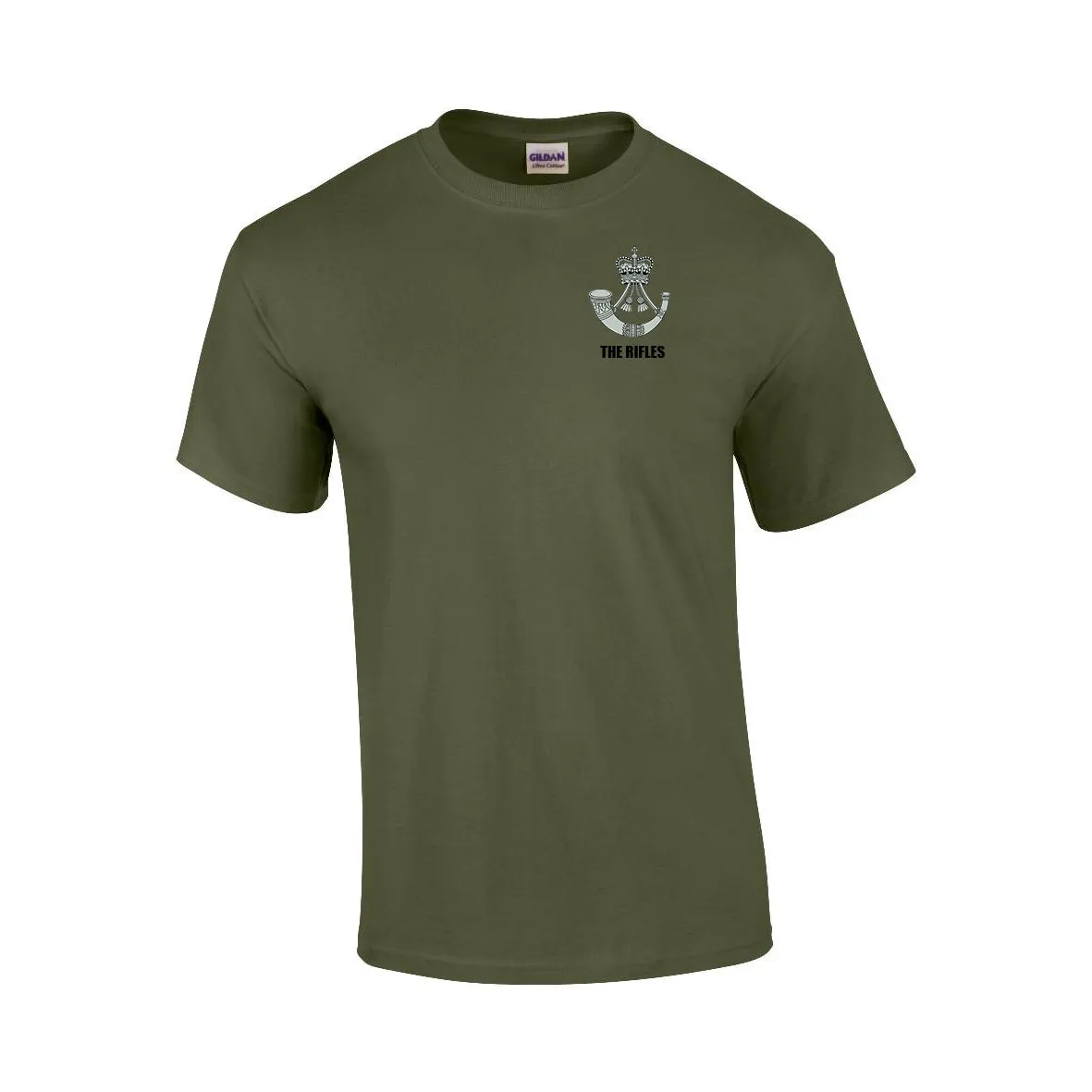 GD02 - The Rifles Premium Quality Embroidered T-Shirt