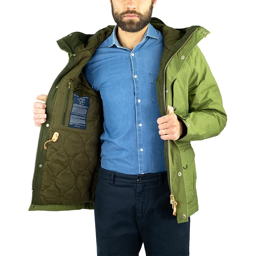 Giaccone MANIFATTURA CECCARELLI Fisherman Parka Light Green