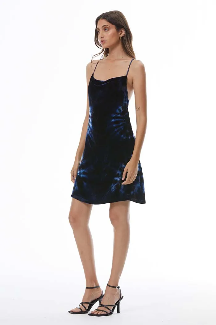 Gigi Slip Dress // Jewel Blue Spin ~ NO RETURNS