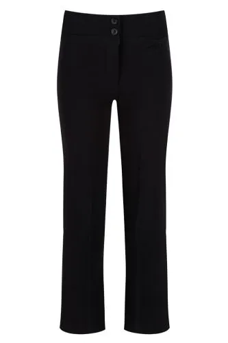 Girls Fit Junior Black Trousers