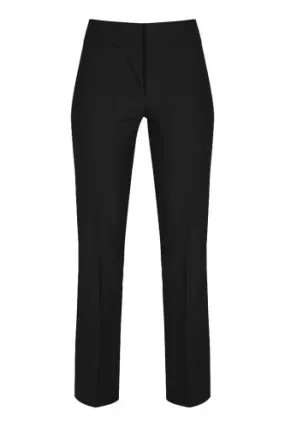 Girls Fit Senior Black Trousers