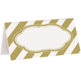 Gold Place Card