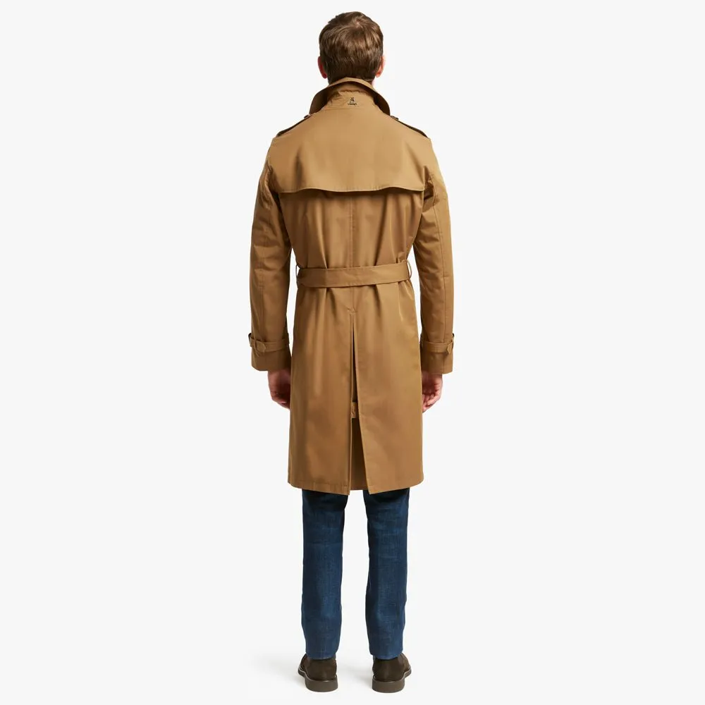 HENRY SARTORIAL X SEALUP Fiori Trench Coat CAMEL REG