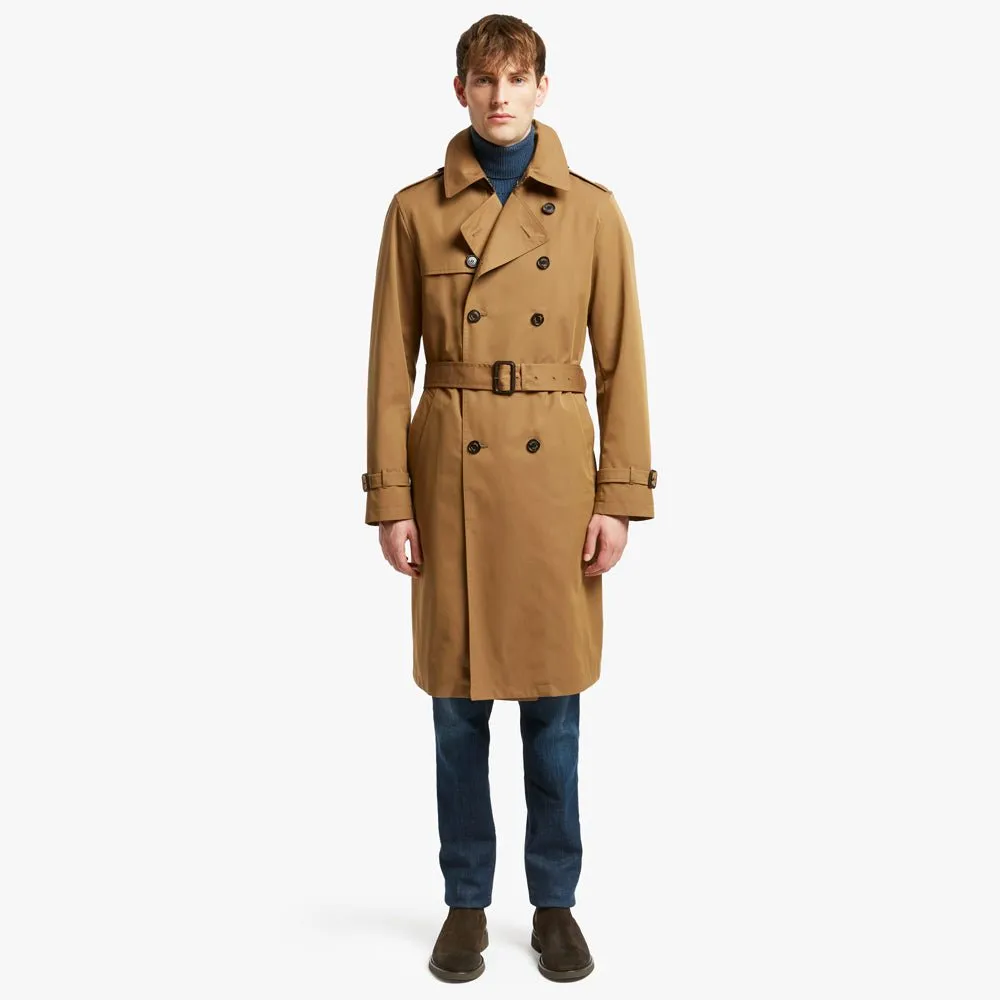 HENRY SARTORIAL X SEALUP Fiori Trench Coat CAMEL REG