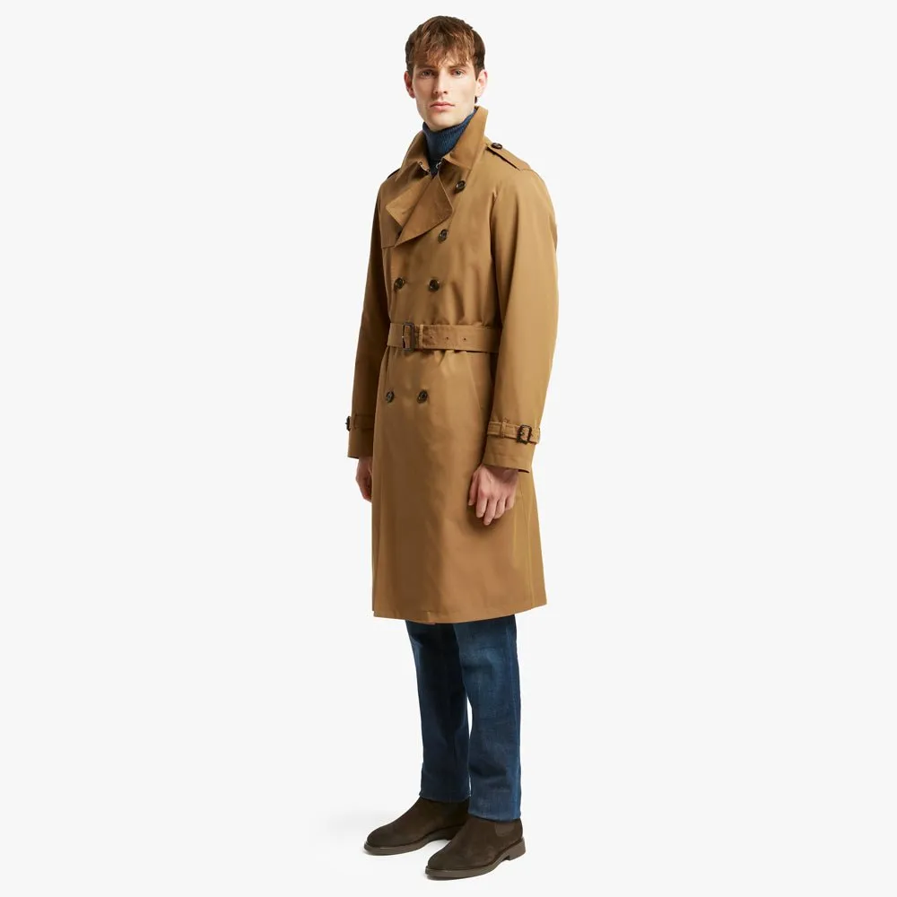 HENRY SARTORIAL X SEALUP Fiori Trench Coat CAMEL REG