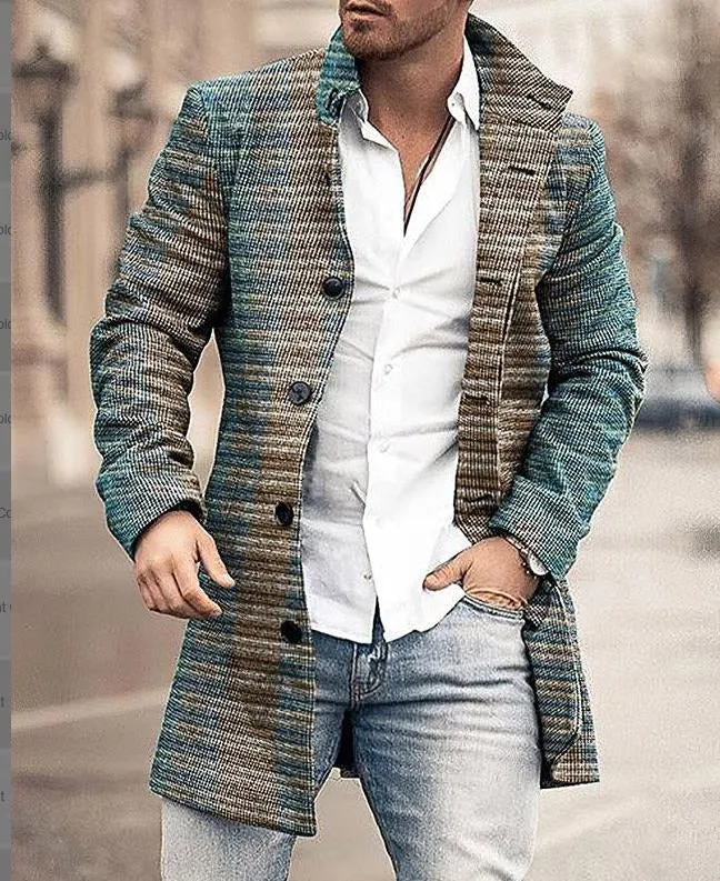 High Quality Men Wool Coat Winter Beautiful New Design Overcoat | K5