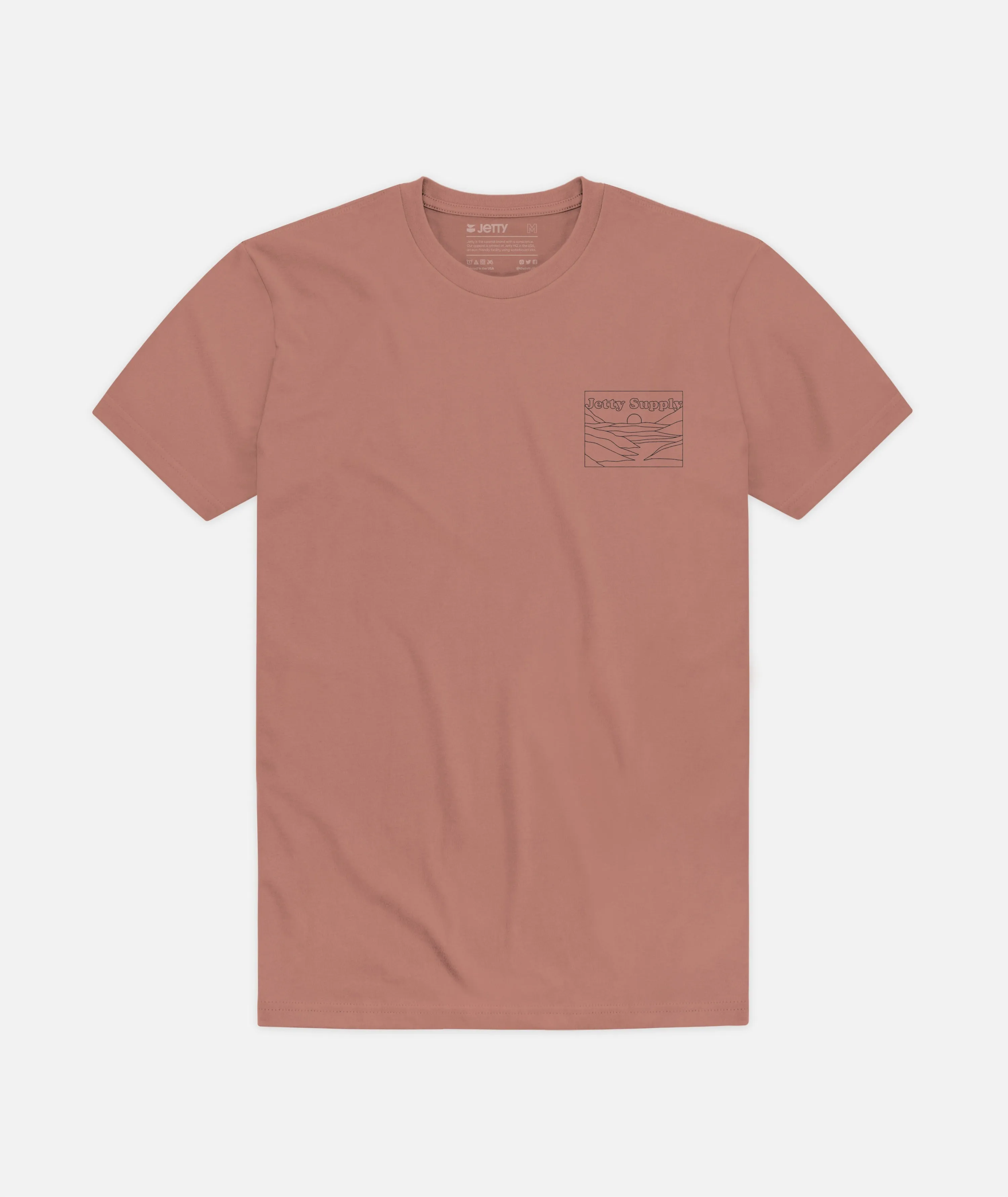 Hillside Tee - Brown