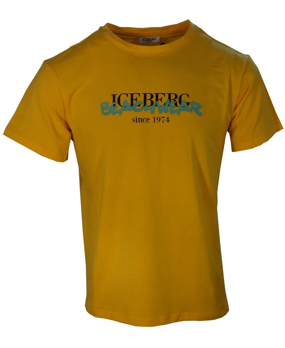 Iceberg Neon T-shirt (Dark Yellow) - IICE3MTS01YEL