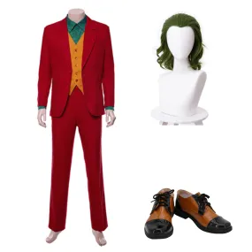 Joker 2019 Joaquin Phoenix Arthur Fleck Joker Cosplay Costume