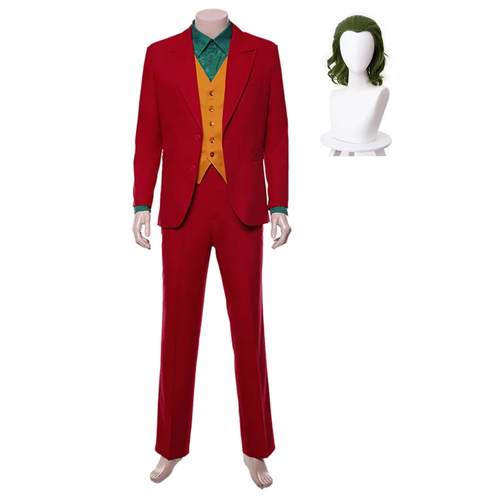 Joker 2019 Joaquin Phoenix Arthur Fleck Joker Cosplay Costume