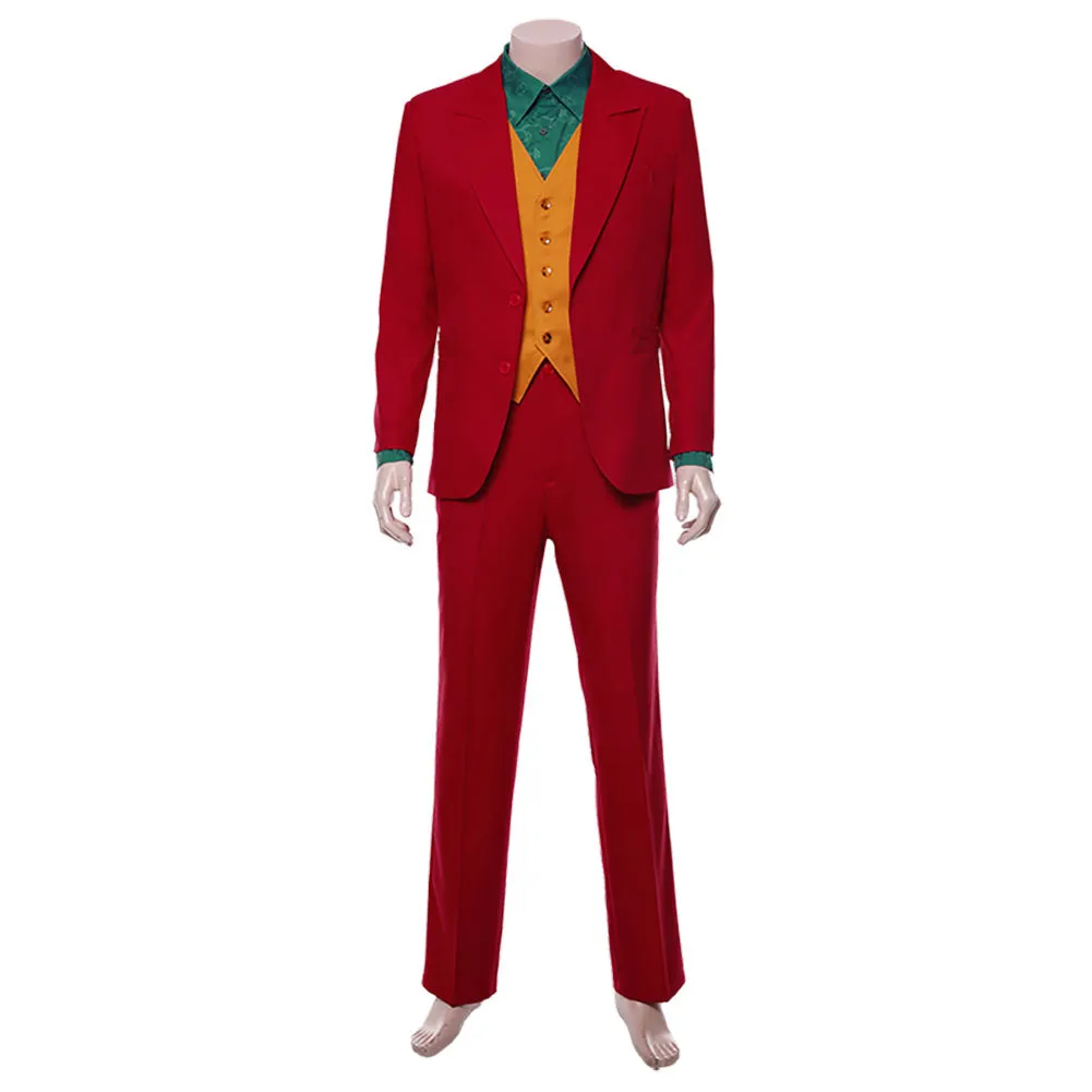 Joker 2019 Joaquin Phoenix Arthur Fleck Joker Cosplay Costume