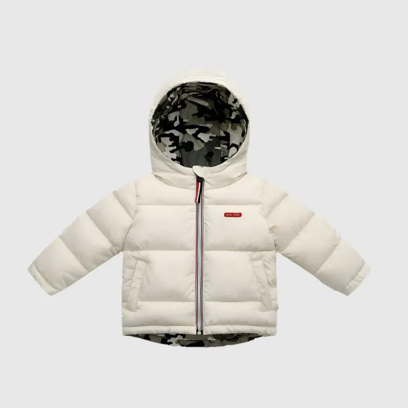 Kids Padded Double-sided Wear Jacket