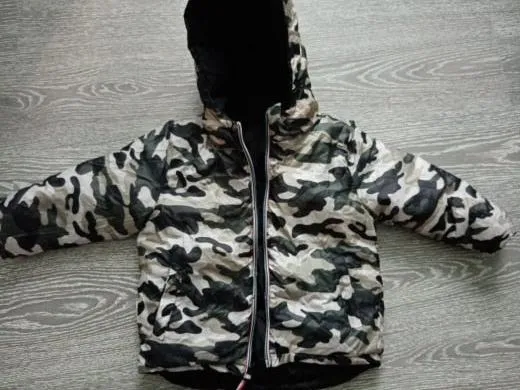 Kids Padded Double-sided Wear Jacket