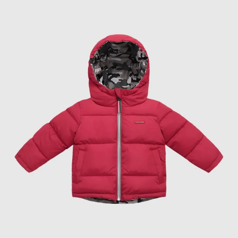 Kids Padded Double-sided Wear Jacket