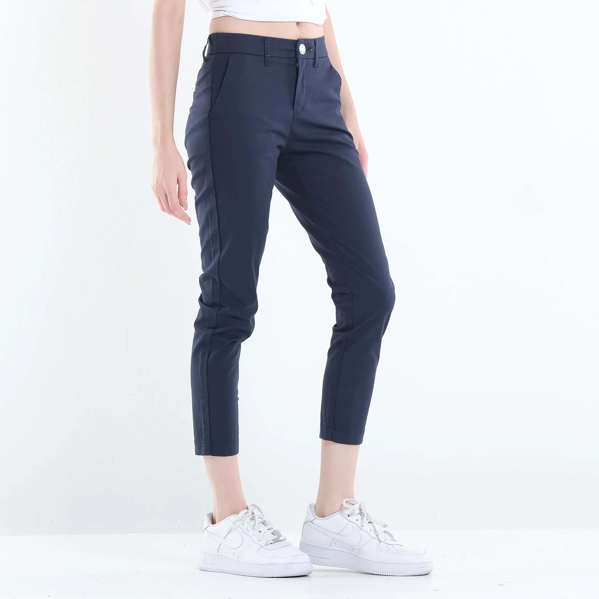 LEE WOMENS CLASSIC HIGH WAIST TROUSERS