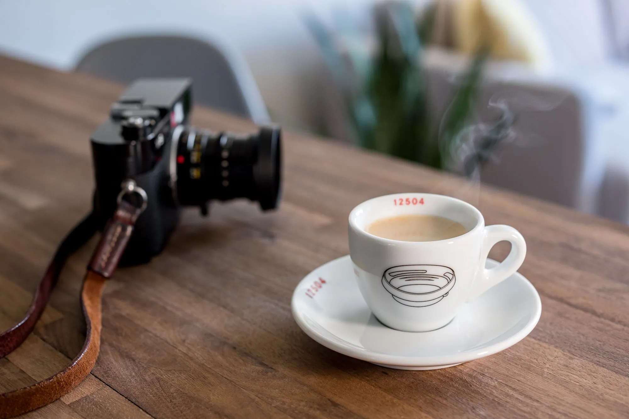 Legendary Lens Hoods - Set of 4 Italian Porcelain Espresso Cups