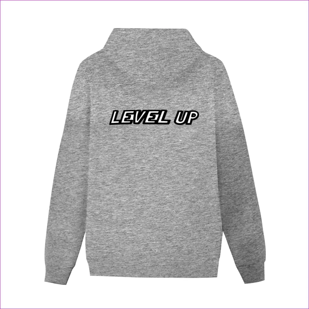 Level Up Womens Back Print Hoodie with Pocket