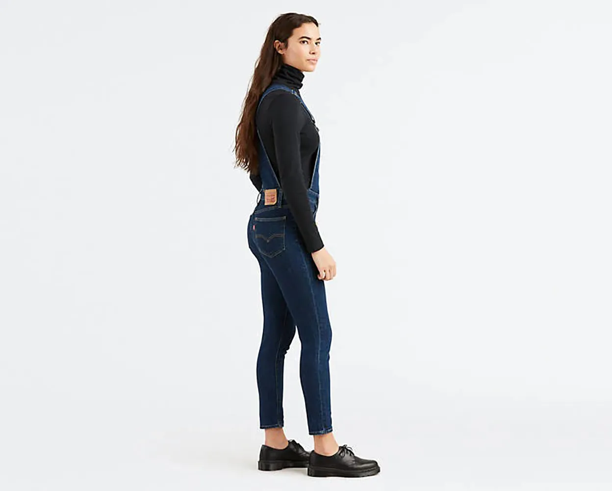 Levis Women's Skinny Overalls - Skinny Dip