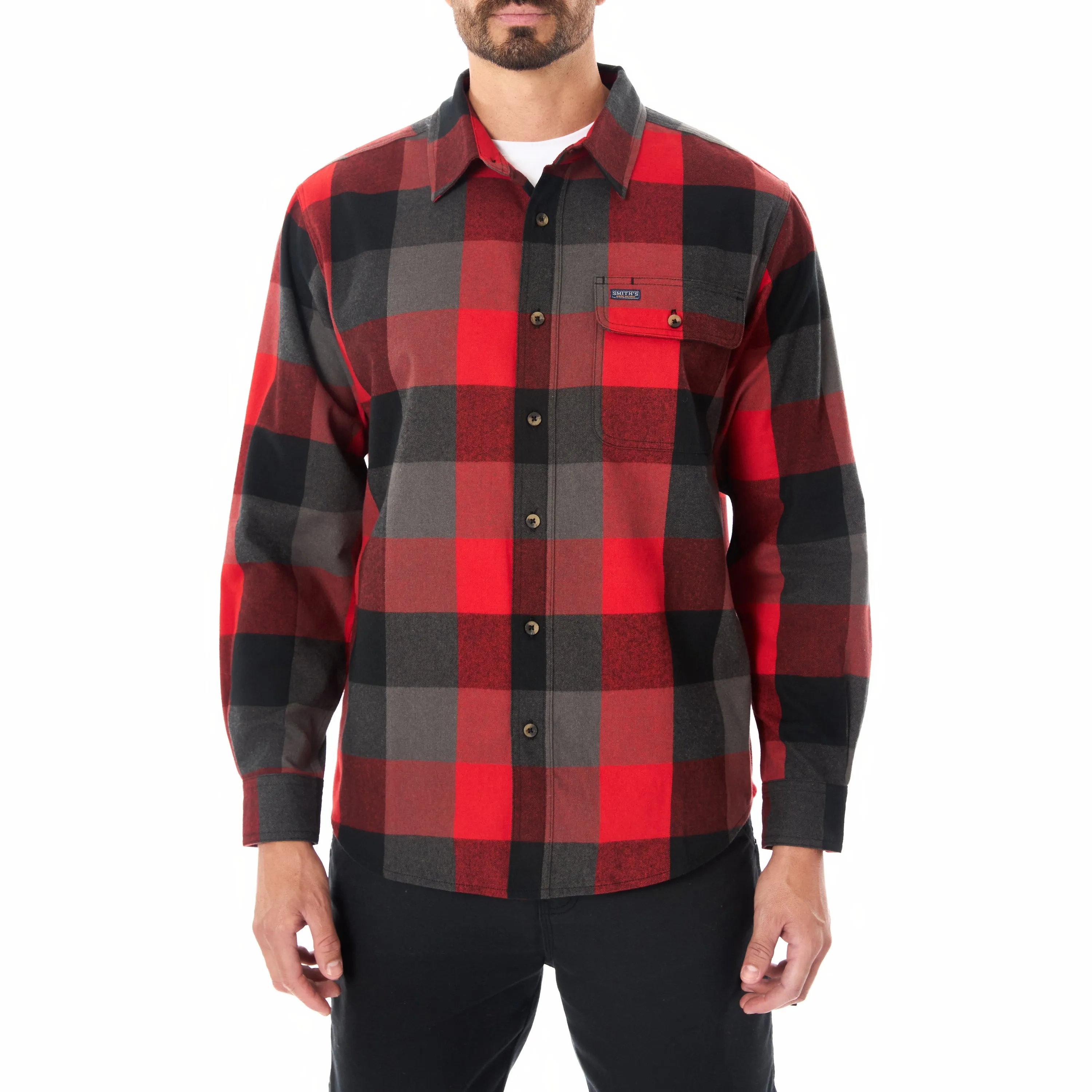 LONG SLEEVE BUFFALO FLANNEL SHIRT