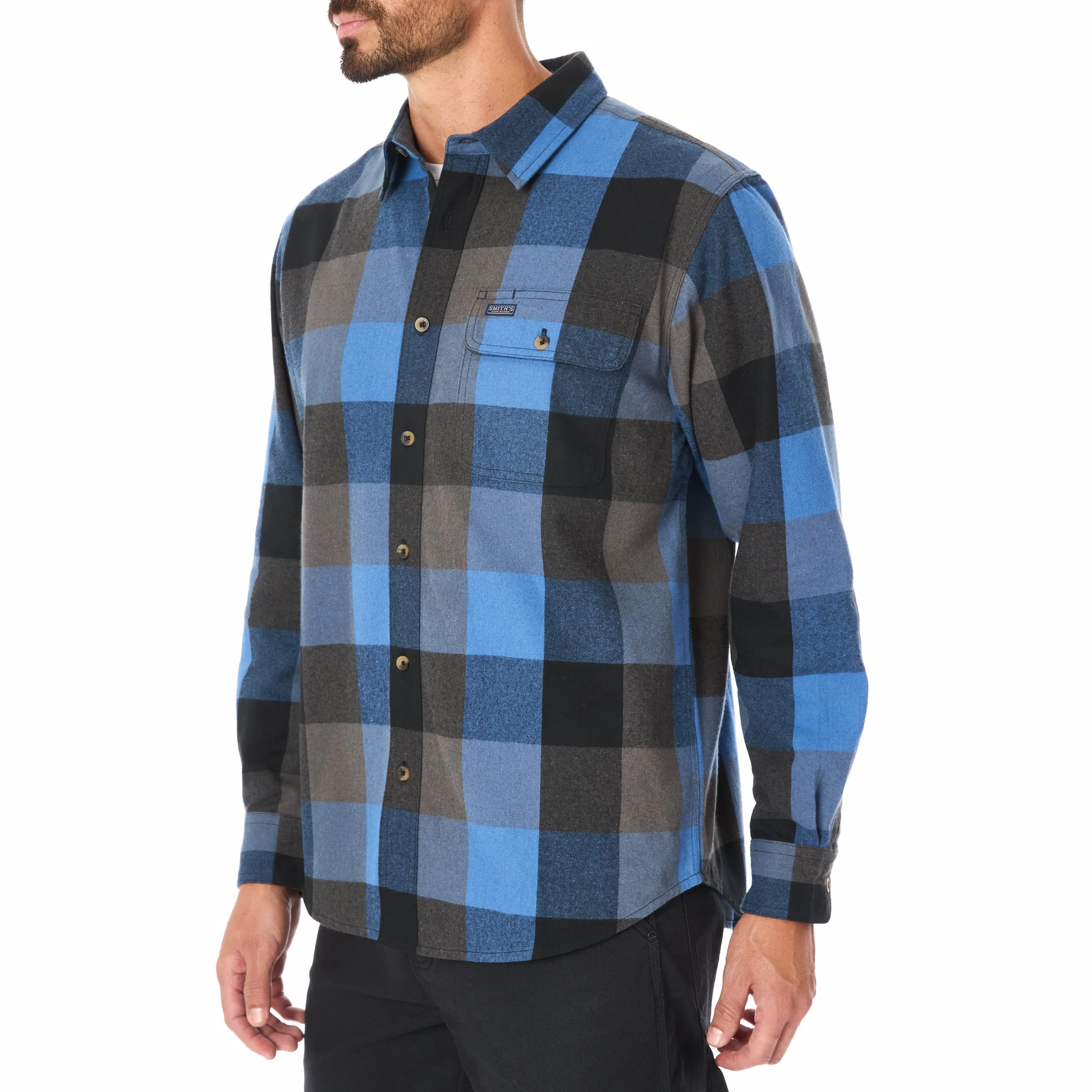 LONG SLEEVE BUFFALO FLANNEL SHIRT